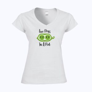 Softstyle™ women's v-neck t-shirt Thumbnail