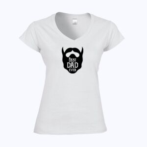 Softstyle™ women's v-neck t-shirt Thumbnail