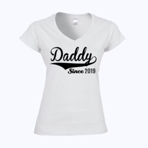Softstyle™ women's v-neck t-shirt Thumbnail