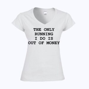 Softstyle™ women's v-neck t-shirt Thumbnail