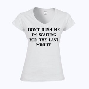 Softstyle™ women's v-neck t-shirt Thumbnail