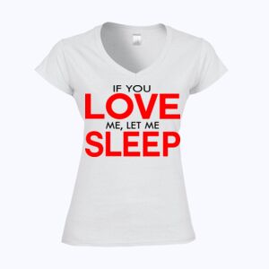 Softstyle™ women's v-neck t-shirt Thumbnail
