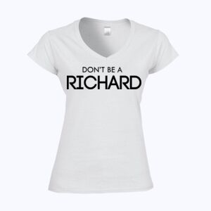 Softstyle™ women's v-neck t-shirt Thumbnail