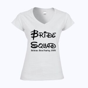Softstyle™ women's v-neck t-shirt Thumbnail