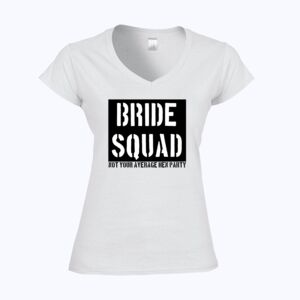 Softstyle™ women's v-neck t-shirt Thumbnail