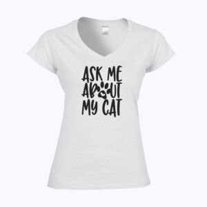 Softstyle™ women's v-neck t-shirt Thumbnail