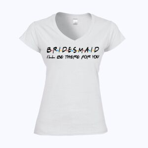 Softstyle™ women's v-neck t-shirt Thumbnail