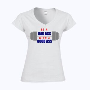 Softstyle™ women's v-neck t-shirt Thumbnail