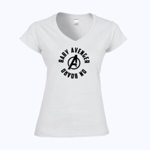 Softstyle™ women's v-neck t-shirt Thumbnail