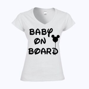 Softstyle™ women's v-neck t-shirt Thumbnail