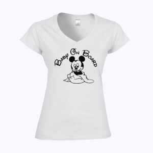 Softstyle™ women's v-neck t-shirt Thumbnail
