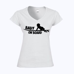 Softstyle™ women's v-neck t-shirt Thumbnail