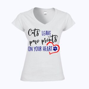 Softstyle™ women's v-neck t-shirt Thumbnail