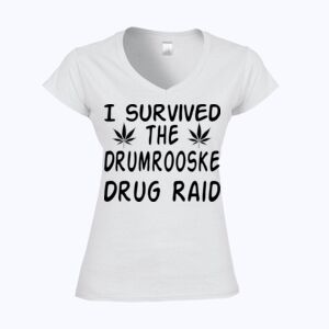 Softstyle™ women's v-neck t-shirt Thumbnail