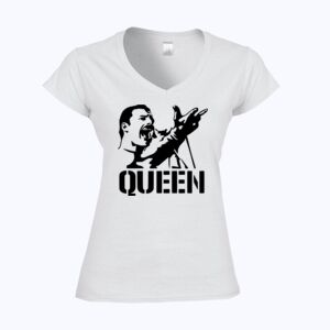Softstyle™ women's v-neck t-shirt Thumbnail