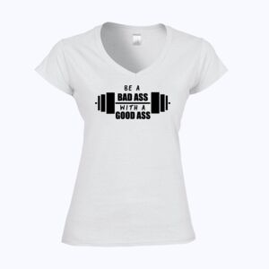 Softstyle™ women's v-neck t-shirt Thumbnail