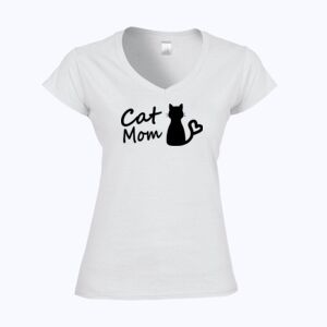 Softstyle™ women's v-neck t-shirt Thumbnail