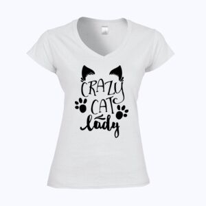 Softstyle™ women's v-neck t-shirt Thumbnail