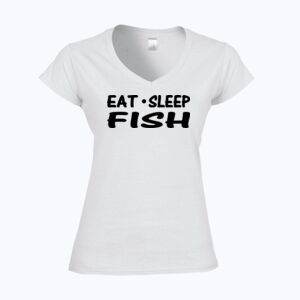 Softstyle™ women's v-neck t-shirt Thumbnail