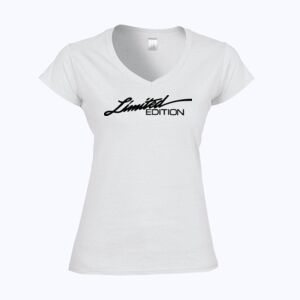 Softstyle™ women's v-neck t-shirt Thumbnail
