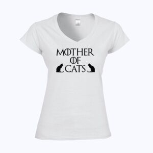 Softstyle™ women's v-neck t-shirt Thumbnail
