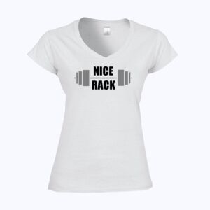 Softstyle™ women's v-neck t-shirt Thumbnail
