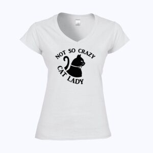 Softstyle™ women's v-neck t-shirt Thumbnail
