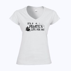 Softstyle™ women's v-neck t-shirt Thumbnail