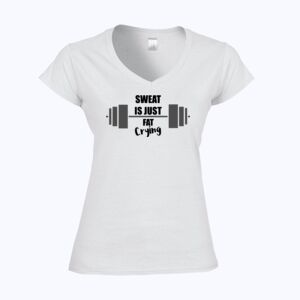 Softstyle™ women's v-neck t-shirt Thumbnail