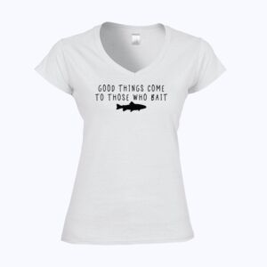 Softstyle™ women's v-neck t-shirt Thumbnail