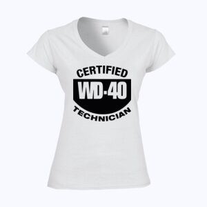 Softstyle™ women's v-neck t-shirt Thumbnail