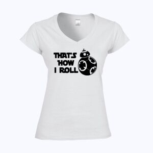 Softstyle™ women's v-neck t-shirt Thumbnail