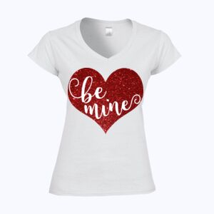 Softstyle™ women's v-neck t-shirt Thumbnail