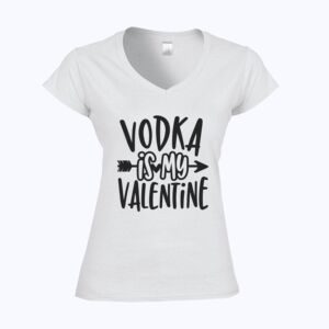 Softstyle™ women's v-neck t-shirt Thumbnail