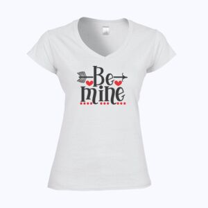Softstyle™ women's v-neck t-shirt Thumbnail
