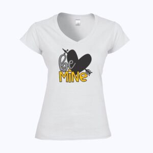 Softstyle™ women's v-neck t-shirt Thumbnail