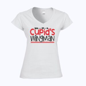 Softstyle™ women's v-neck t-shirt Thumbnail