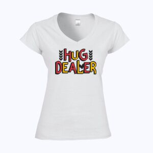 Softstyle™ women's v-neck t-shirt Thumbnail