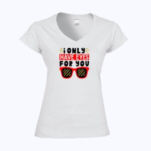 Softstyle™ women's v-neck t-shirt Thumbnail