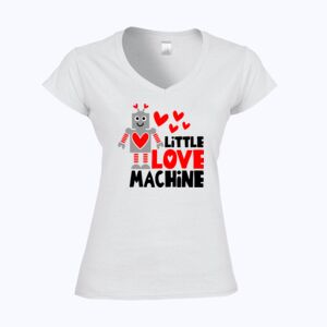 Softstyle™ women's v-neck t-shirt Thumbnail