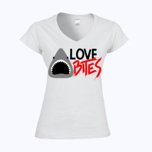 Softstyle™ women's v-neck t-shirt Thumbnail