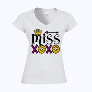 Softstyle™ women's v-neck t-shirt Thumbnail