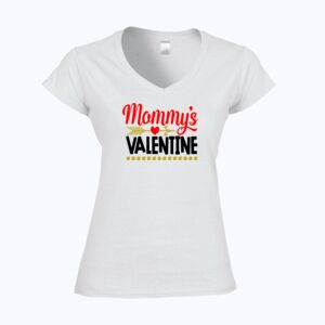 Softstyle™ women's v-neck t-shirt Thumbnail