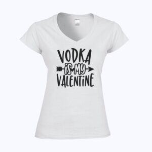 Softstyle™ women's v-neck t-shirt Thumbnail