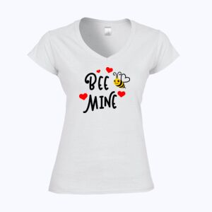 Softstyle™ women's v-neck t-shirt Thumbnail