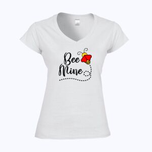 Softstyle™ women's v-neck t-shirt Thumbnail