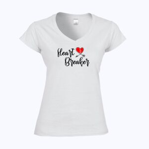 Softstyle™ women's v-neck t-shirt Thumbnail