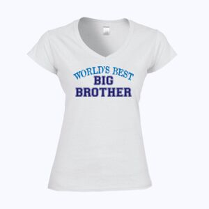 Softstyle™ women's v-neck t-shirt Thumbnail