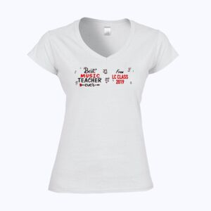 Softstyle™ women's v-neck t-shirt Thumbnail