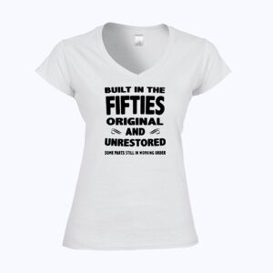 Softstyle™ women's v-neck t-shirt Thumbnail